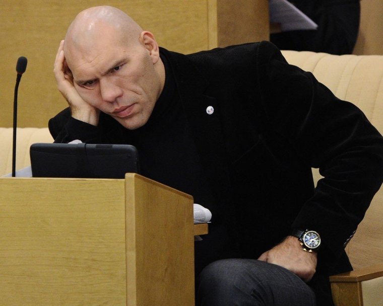 Николай Валуев в Госдуме