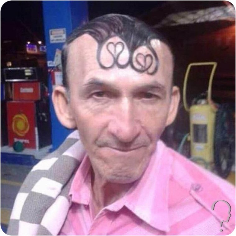 Смешные мужские стрижки с челкой