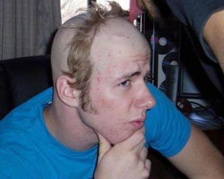 Ужасные прически мужские