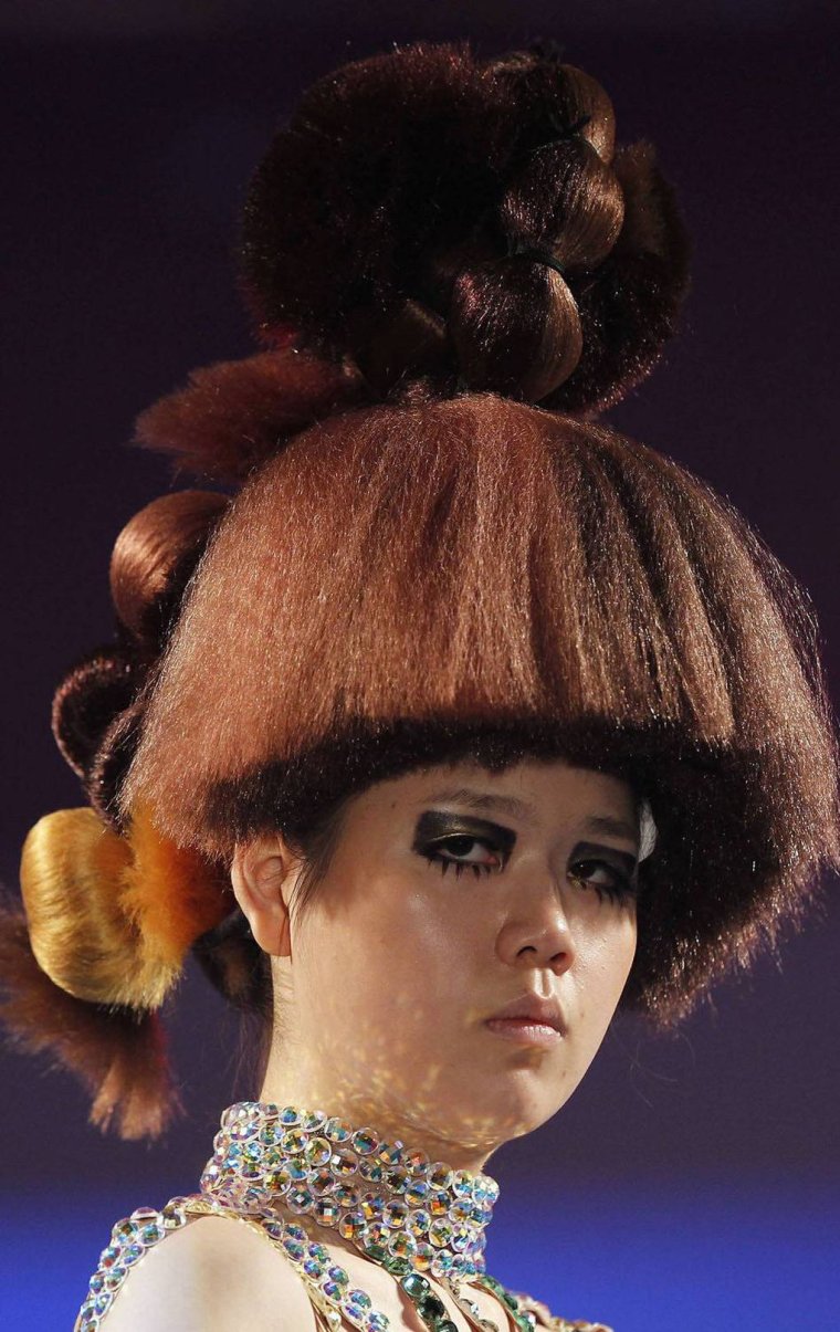 Прикольные прически