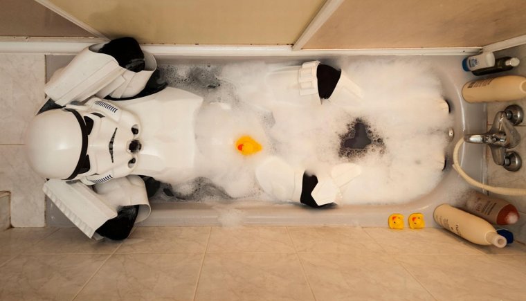 Штурмовики в ванной