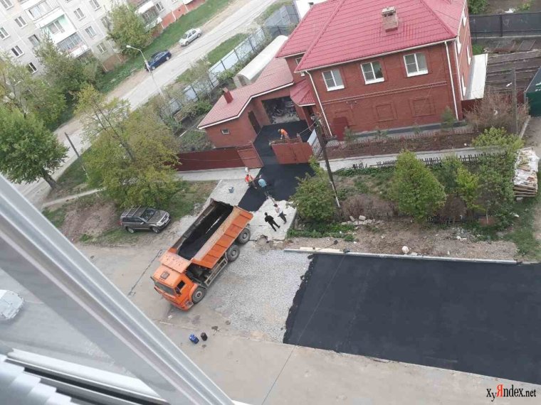 Укладка асфальта прикол