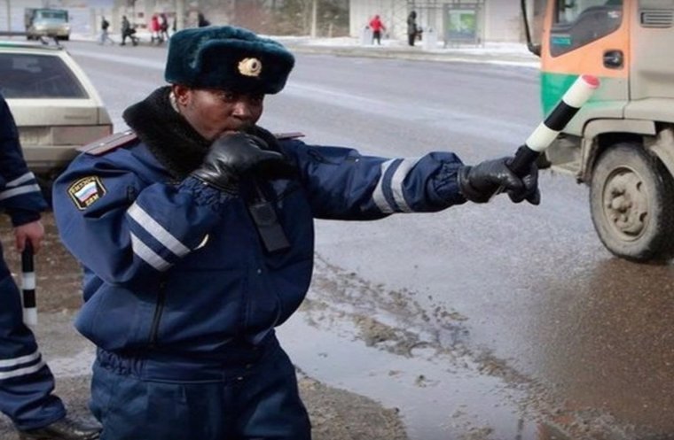 Наглый гаишник