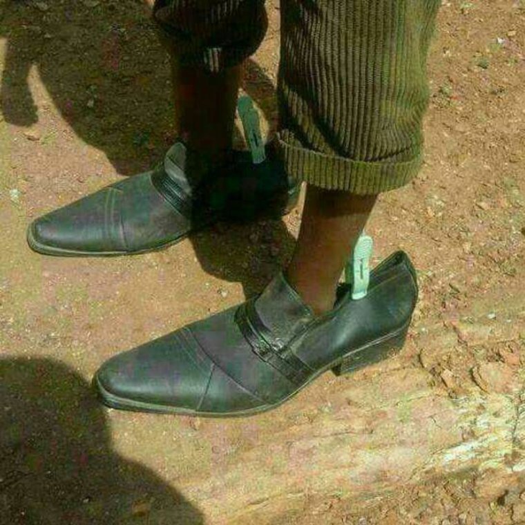 Приколы про обувь