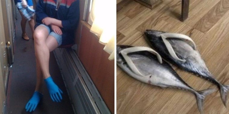 Большая обувь прикол