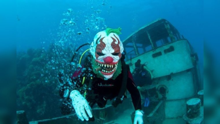 Хэллоуин под водой