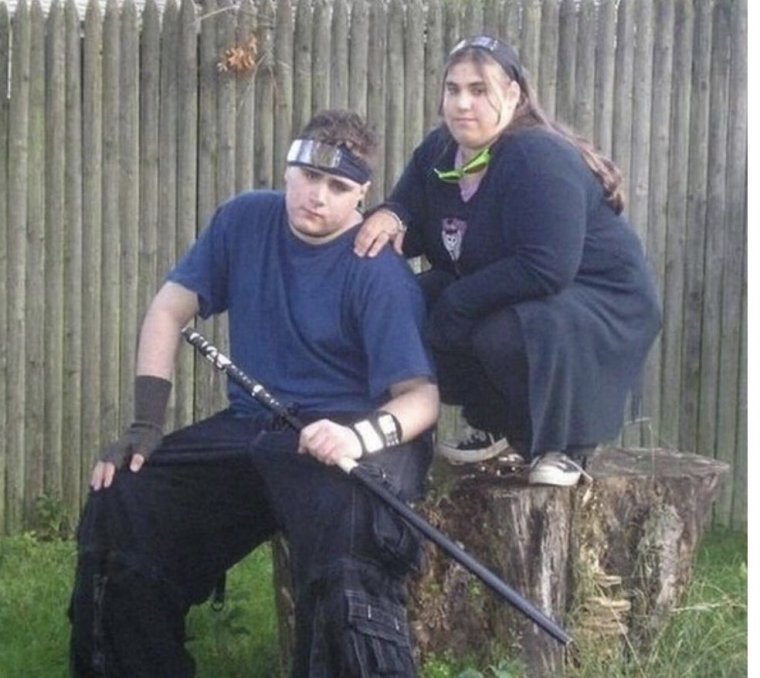 Гопник с катаной