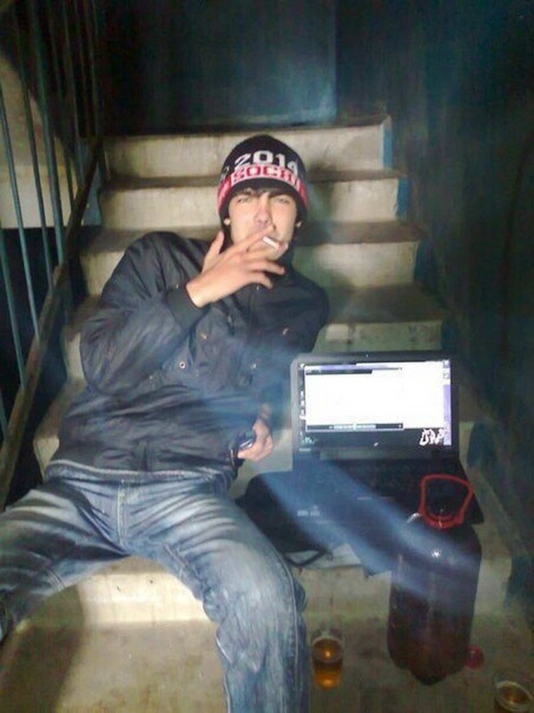 Гопники в падике