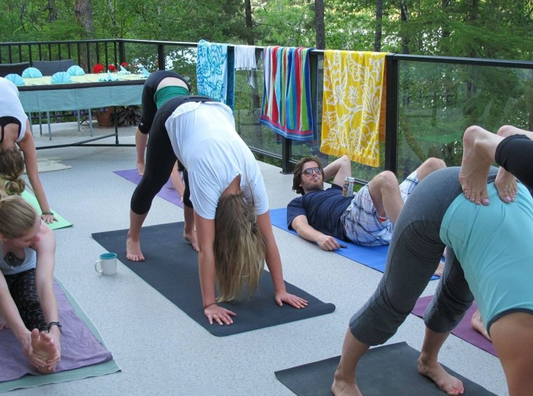 Йога приколы