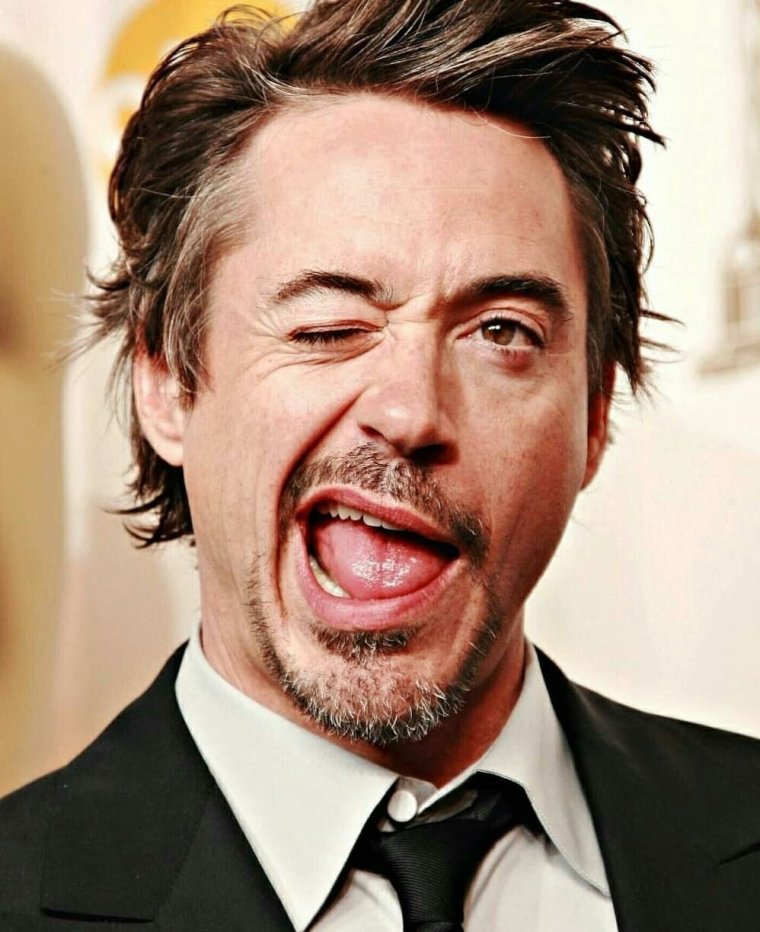 Роберт Дауни младший лицо