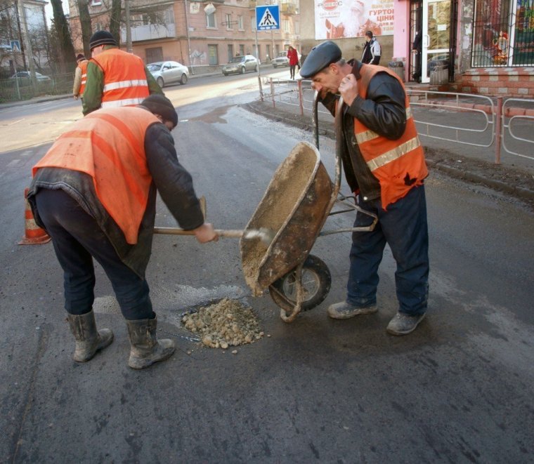 Юмор про дорожников