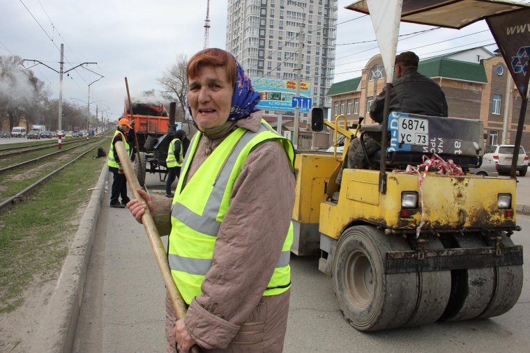 Демонтаж тротуаров