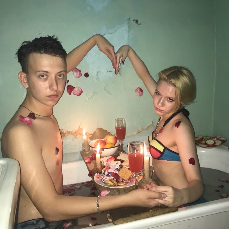 Романтик в ванне прикол