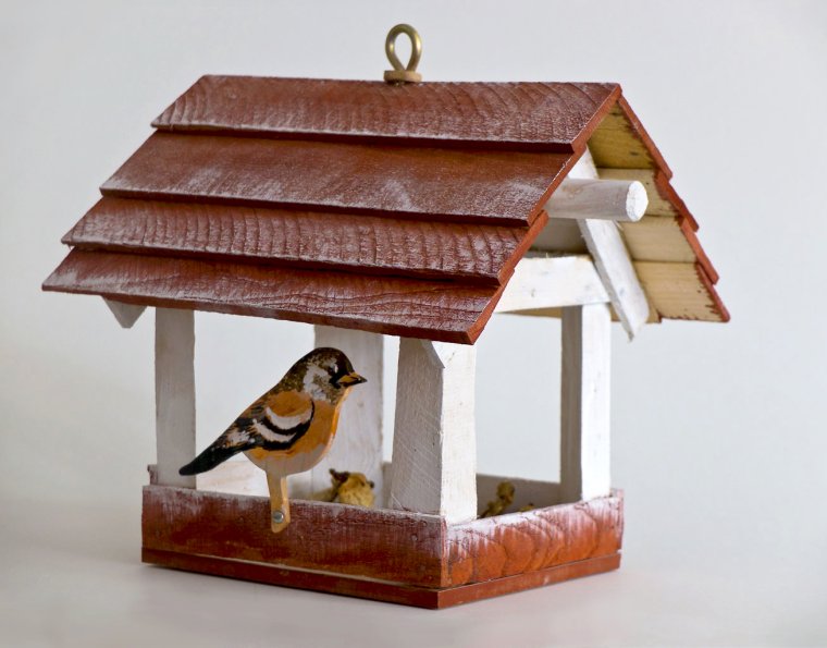 Кормушка для птиц мышь