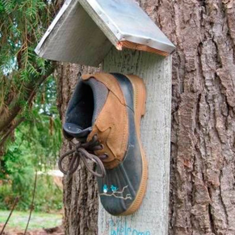 Кормушка для птиц юмор