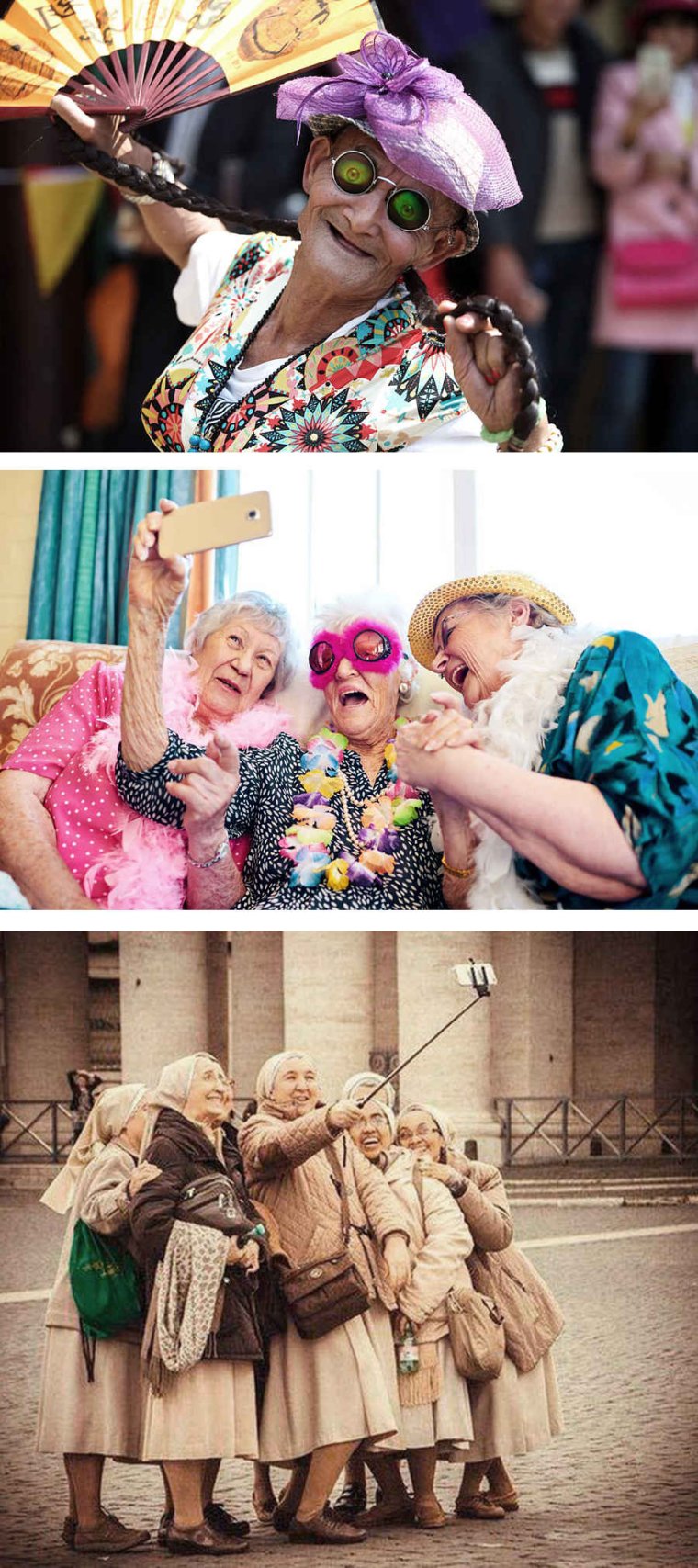 Старушки веселятся