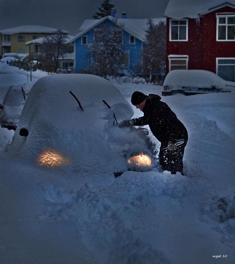 Зимние приколы