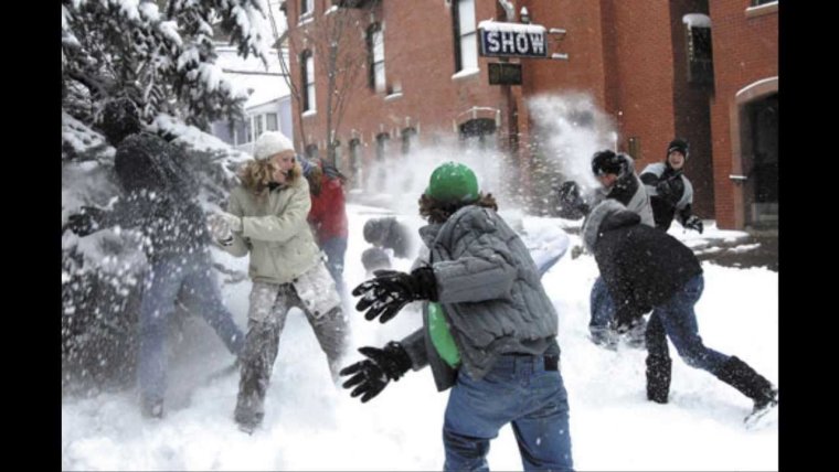 Зимние забавы приколы
