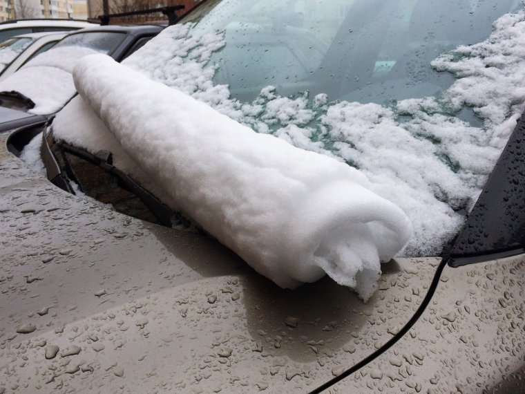 Сугробы прикол