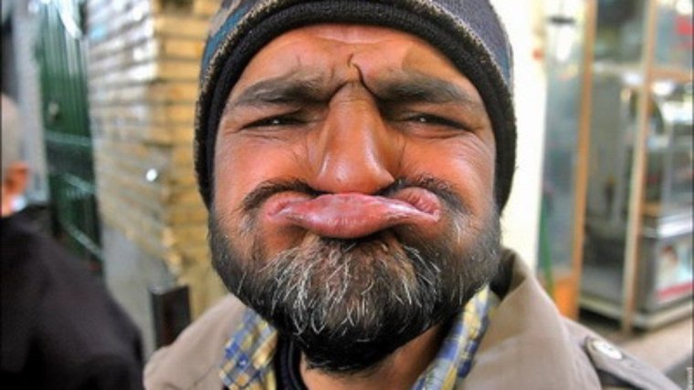 Лицо таджика