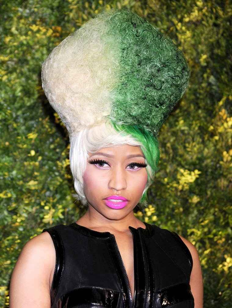 Nicki Minaj без парика