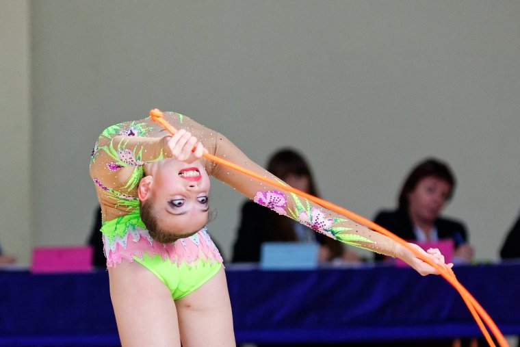 Смешные лица гимнастов