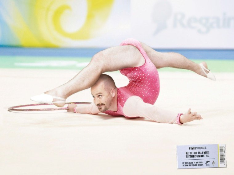 Смешные гимнастки