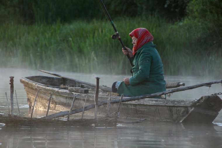 Смешные моменты на рыбалке