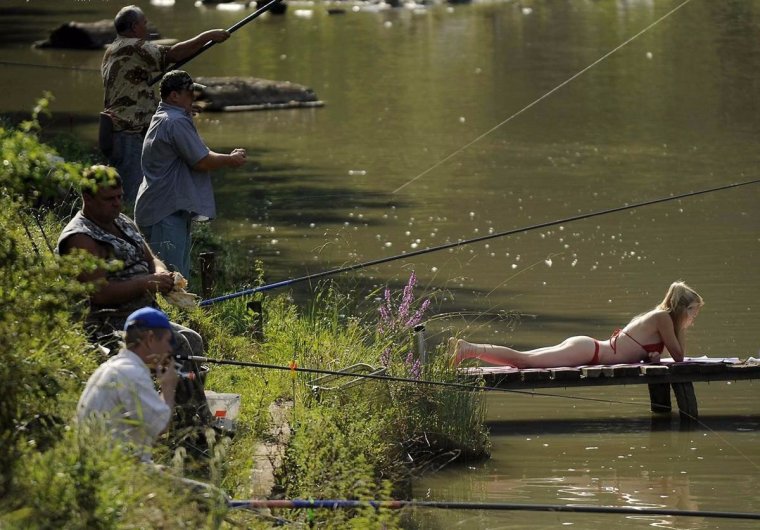 Приколы на рыбалке