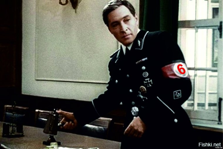 Вячеслав Тихонов Штирлиц в цвете