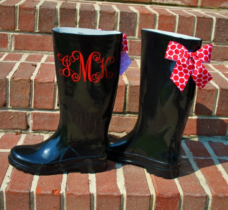 Смешные резиновые сапоги