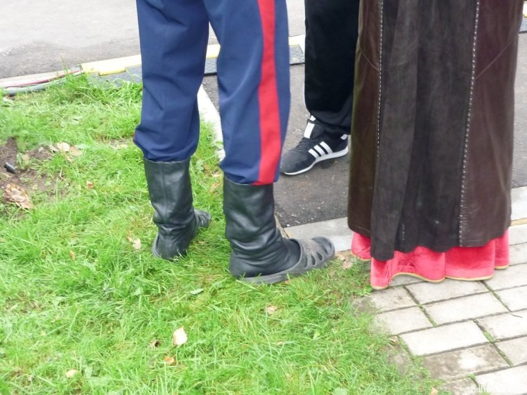 Треники в носки и туфли