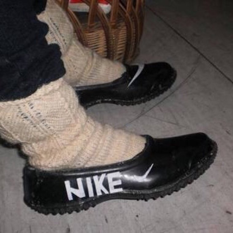 Смешные галоши