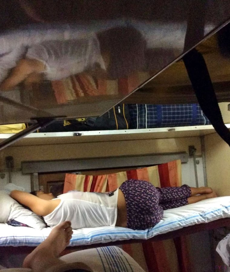 Плацкарт в поезде