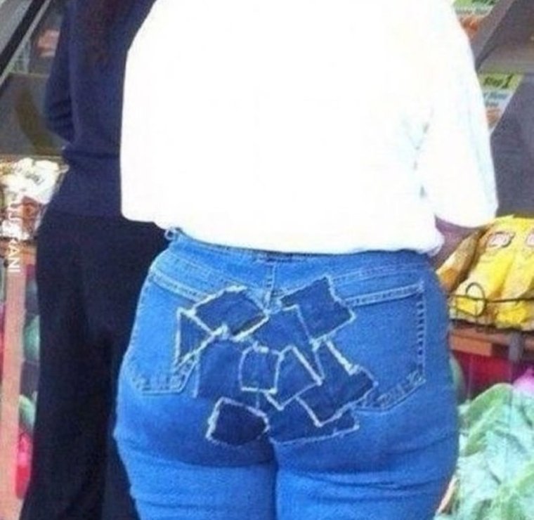 Джинсы ржач