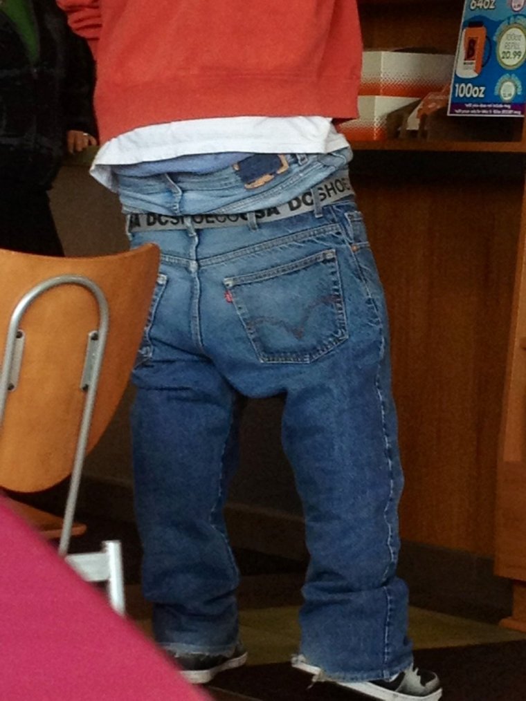 Весёлые джинсы