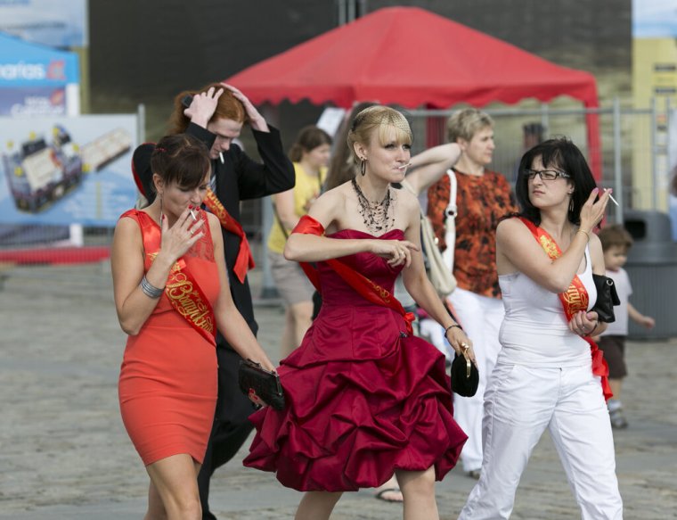 Смешной выпускник