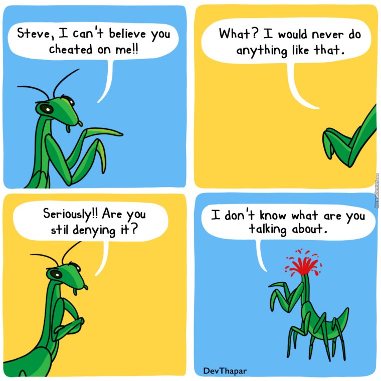 Богомол мемы комиксы