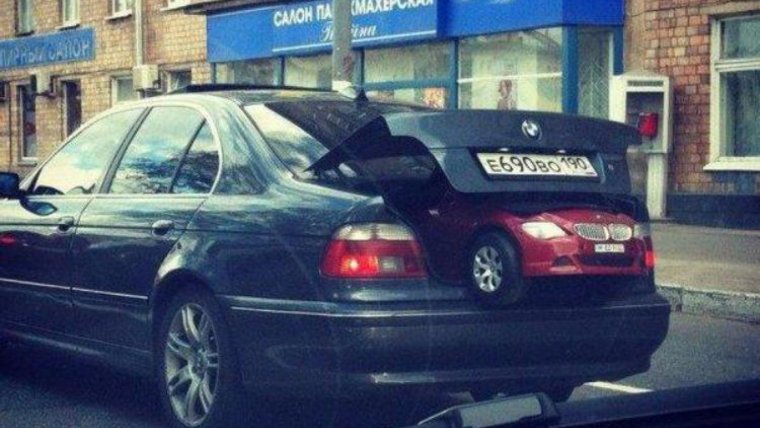 Смешные картинки про БМВ