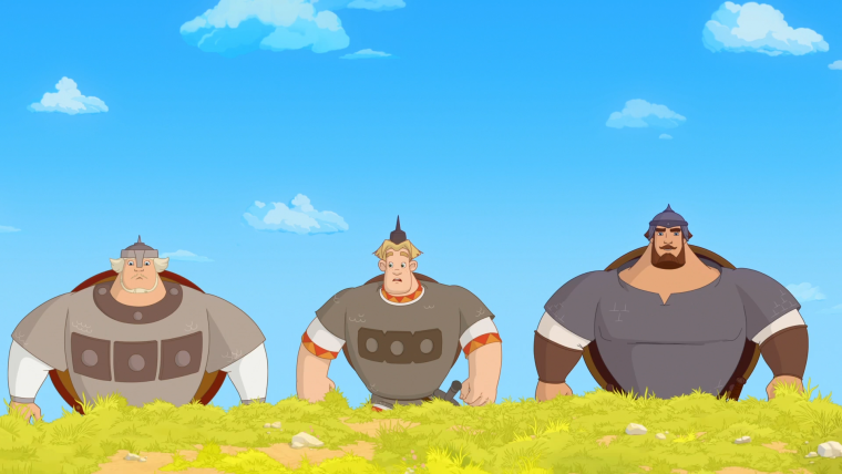 Три богатыря для старших