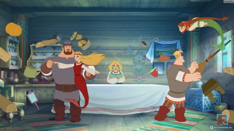 Мультик три богатыря и морской царь