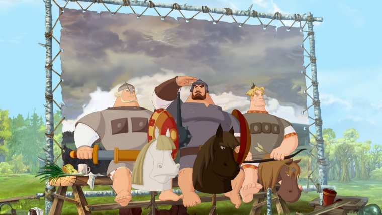 Илья Муромец и Алеша Попович