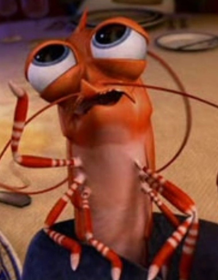 Смешная креветка