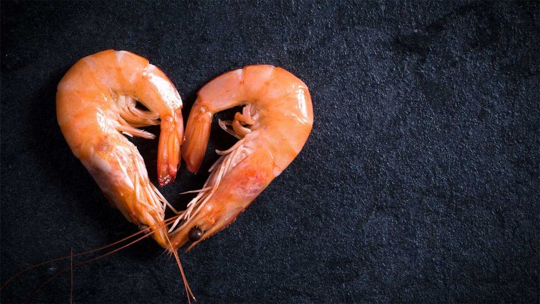 Лицо креветки