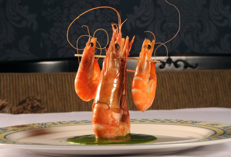 Необычные креветки