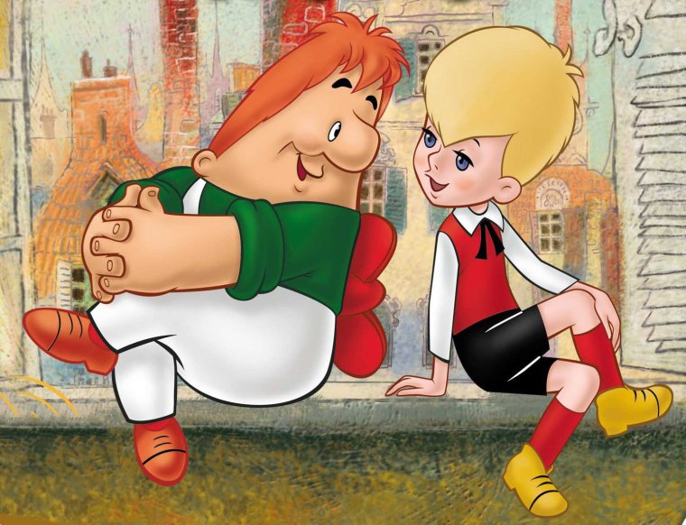 Карикатура Карлсона привидение