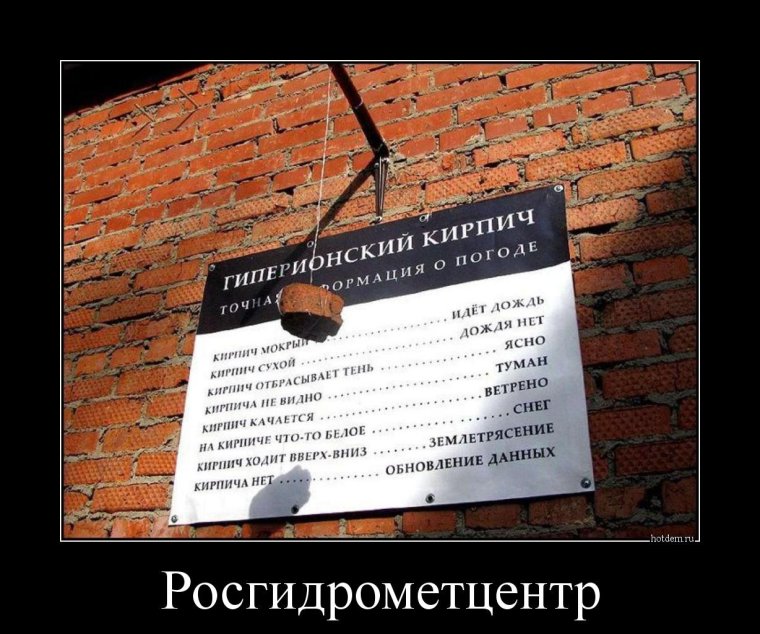 Шутки про кирпич