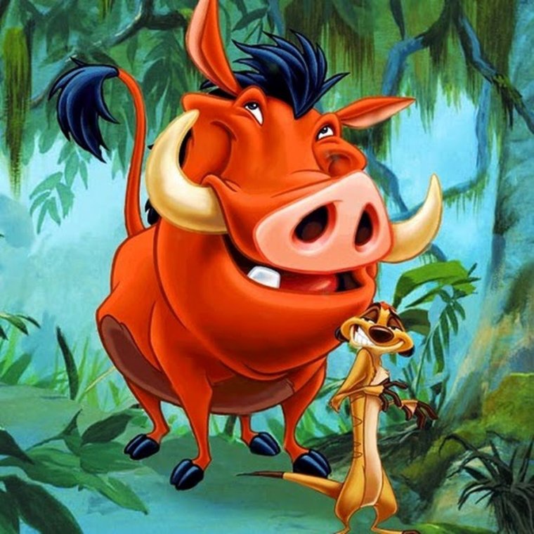 Симба Тимон и Пумба