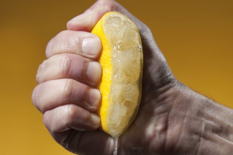 Выжатый лимон прикол