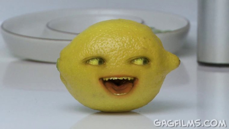 Смешной лимон